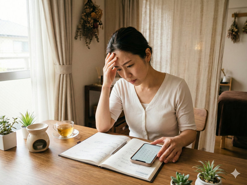 悩むサロンオーナー