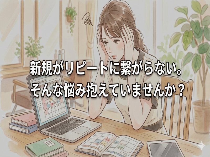 予約に悩むセラピスト